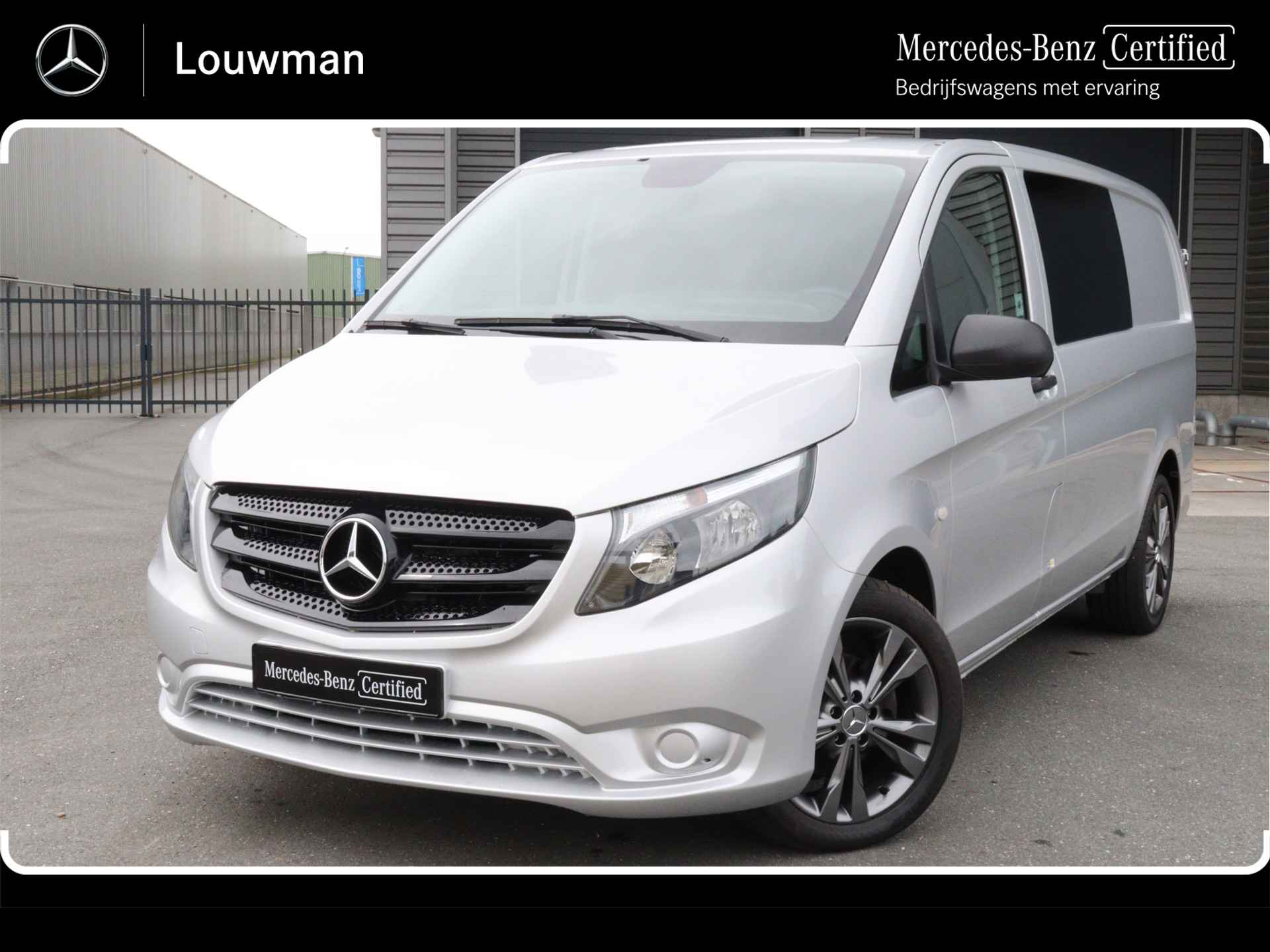Mercedes-Benz Vito 114 CDI Lang DC Automaat | Lichtmetalen velgen | 6 zitplaatsen | Dubbele cabine |